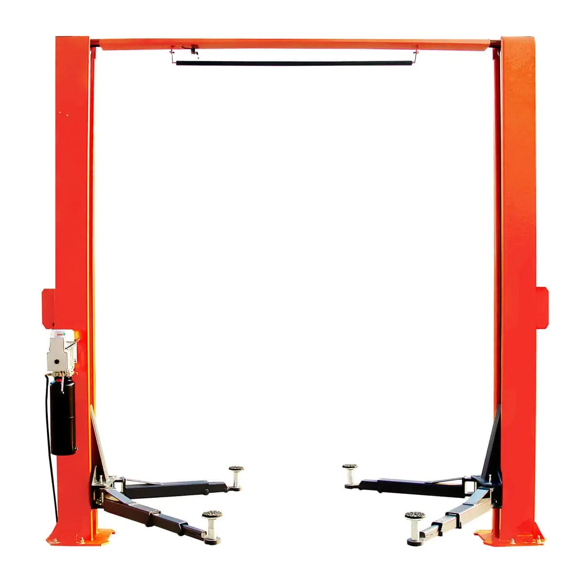 10,000-lb Two Post Overhead Auto Lift, Symmetric Arms, 72" Lift Height, Dual-Point Lock Release, TMG-ALT100 - Image 3