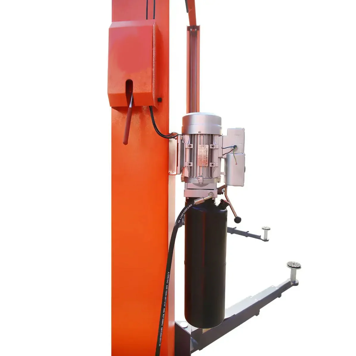 10,000-lb Two Post Overhead Auto Lift, Symmetric Arms, 72" Lift Height, Dual-Point Lock Release, TMG-ALT100 - Image 4