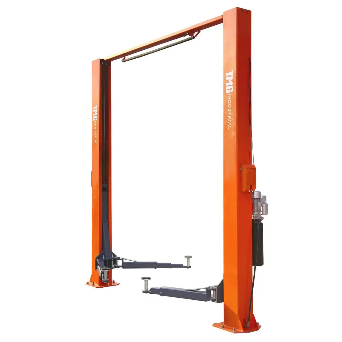 10,000-lb Two Post Overhead Auto Lift, Symmetric Arms, 72" Lift Height, Dual-Point Lock Release, TMG-ALT100 - Image 6
