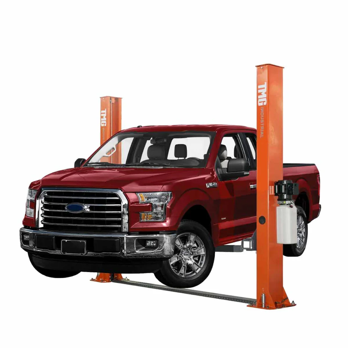 Two-Post Auto Lift, 10,000 lb Capacity with Floor Plate & Dual Lock for Shop & Garage TMG-TPL45 - Image 4