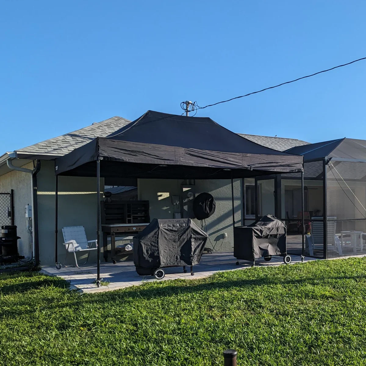 10' x 15' Pop-up Tent Canopy Steel Frame X5 Explorer - Image 8