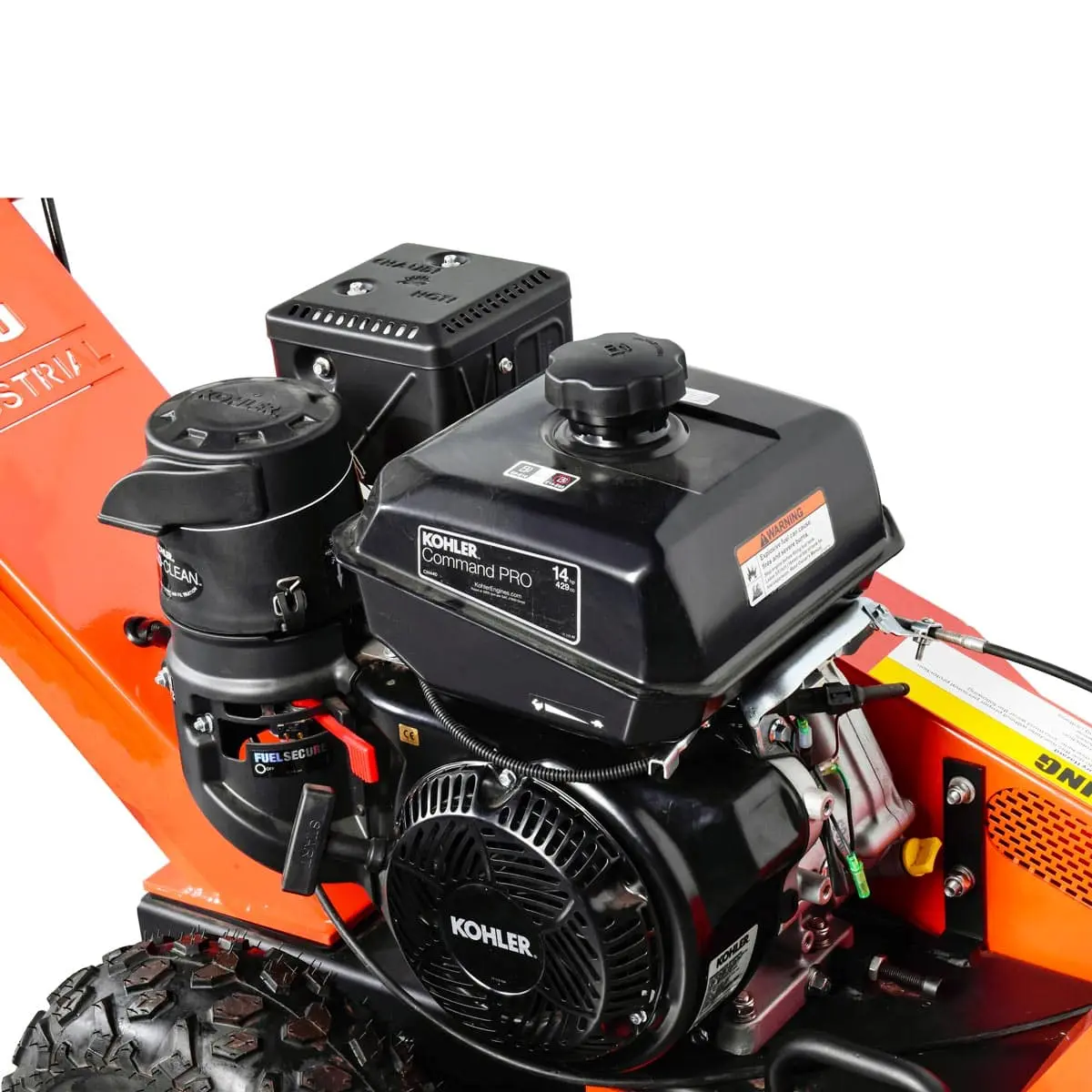 Walk-Behind Kohler Powered Stump Grinder, 9 Carbide Teeth, 24" Cutting Capacity, 14 HP Gasoline Engine, TMG-GSG9 - Image 10
