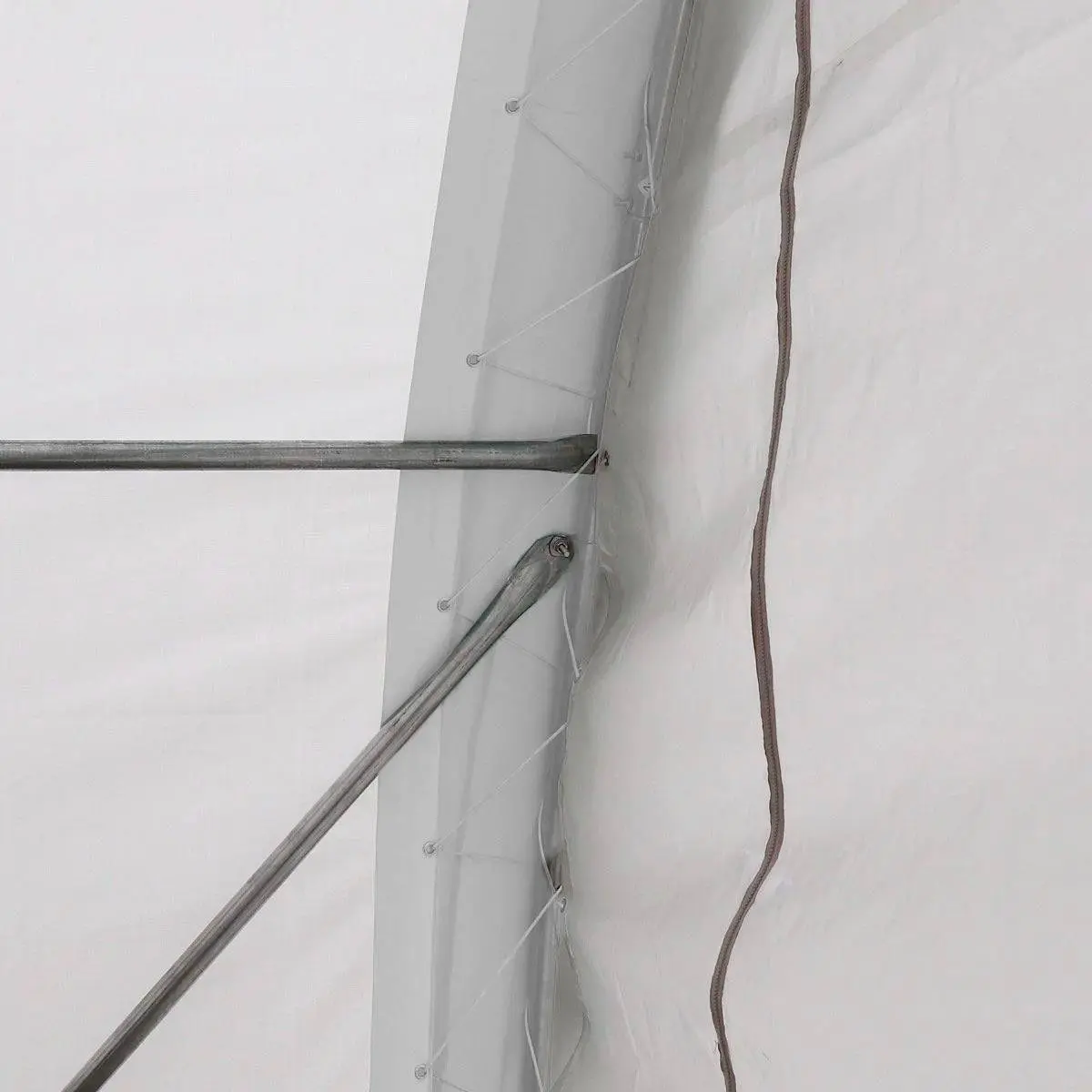 20' x 30' Arch Wall Peak Ceiling Storage Shelter with Heavy Duty 11 oz PE Cover & Drive Through Doors, TMG-ST2031P (Previously ST2030P) (Discontinued, No Longer Available) - Image 10