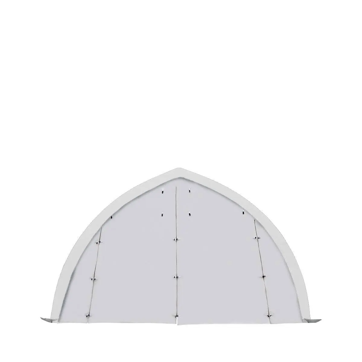20' x 30' Arch Wall Peak Ceiling Storage Shelter with Heavy Duty 11 oz PE Cover & Drive Through Doors, TMG-ST2031P (Previously ST2030P) (Discontinued, No Longer Available) - Image 7