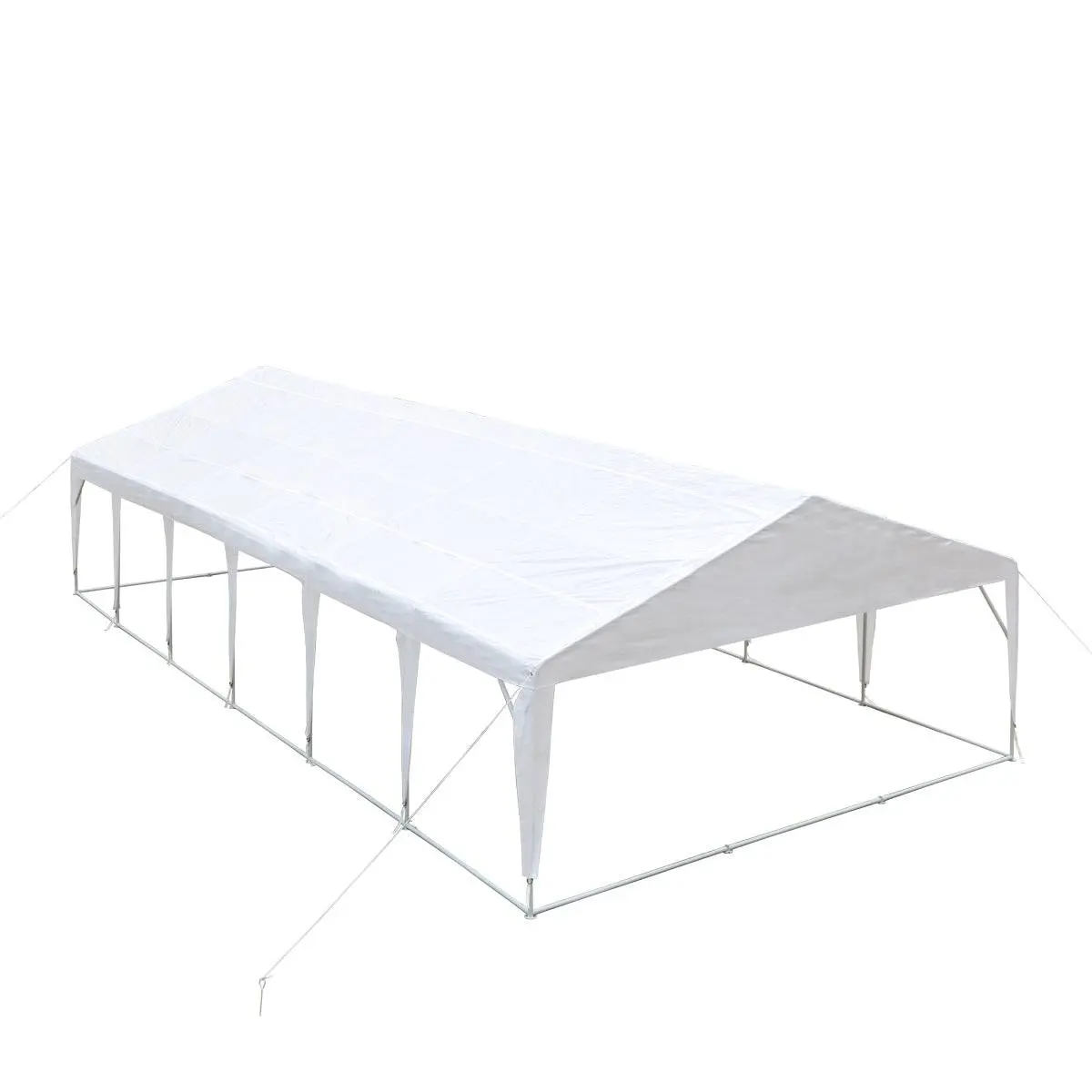 20' x 40' Heavy Duty Outdoor Party Tent, PE tarpaulin fabric, 6'6" Overhead, 10' Peak Ceiling TMG-PT2040A - Image 10