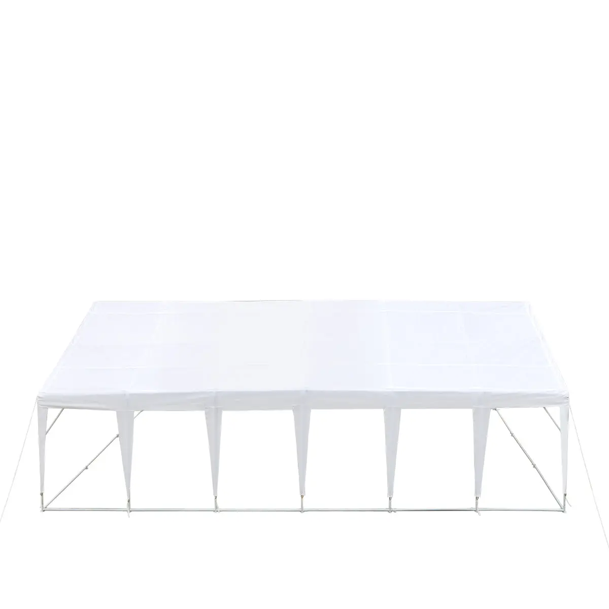 20' x 40' Heavy Duty Outdoor Party Tent, PE tarpaulin fabric, 6'6" Overhead, 10' Peak Ceiling TMG-PT2040A - Image 11