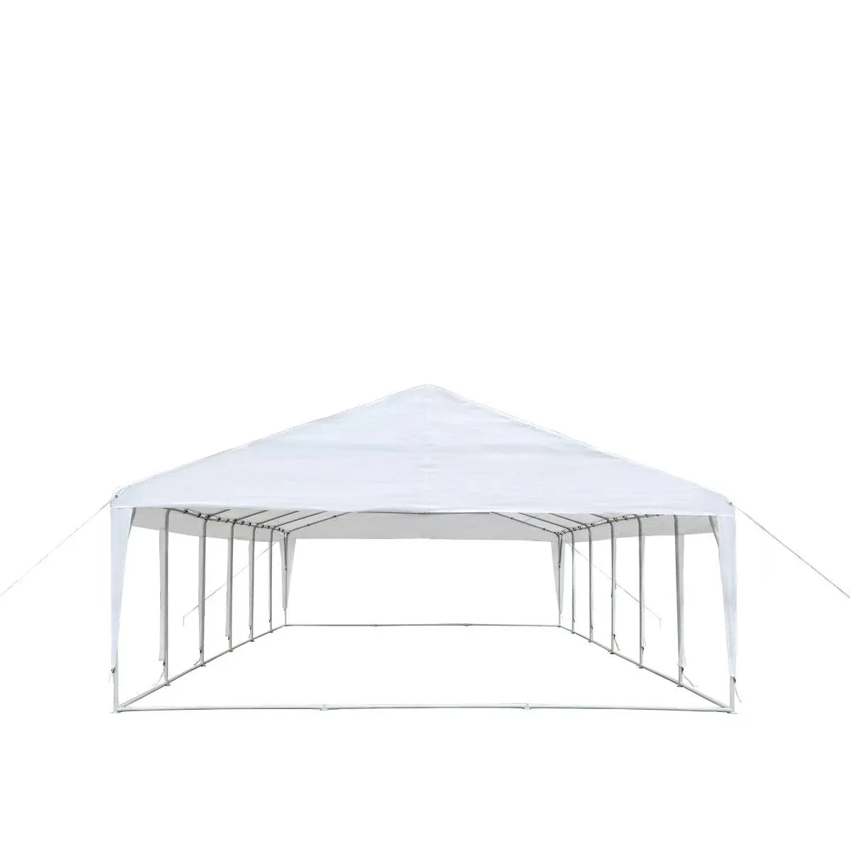 20' x 40' Heavy Duty Outdoor Party Tent, PE tarpaulin fabric, 6'6" Overhead, 10' Peak Ceiling TMG-PT2040A - Image 5