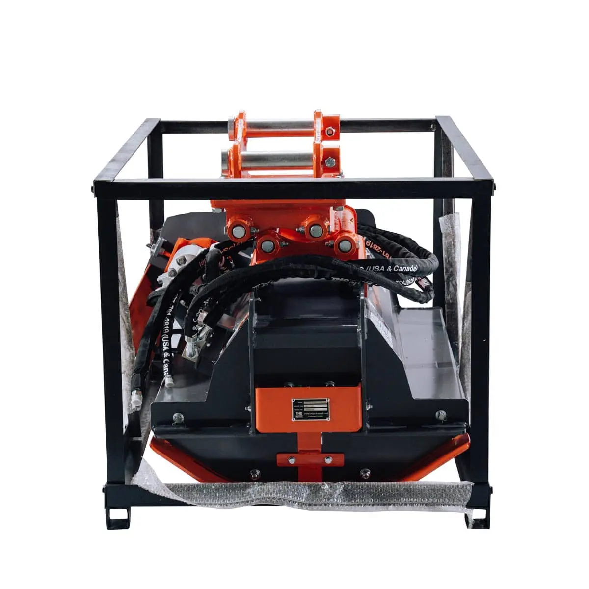 32" Flail Mower Brush Cutter for Mini to Midsize Excavators and Backhoes TMG-EFM32 - Image 13
