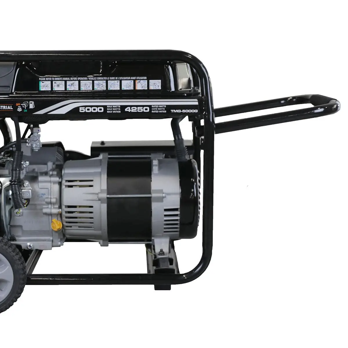 TMG-5000G 5000-Watt Gasoline Generator, 223cc OHV Engine, 11.5 Running Time, 120/240VAC (Discontinued – No Longer Available) - Image 5