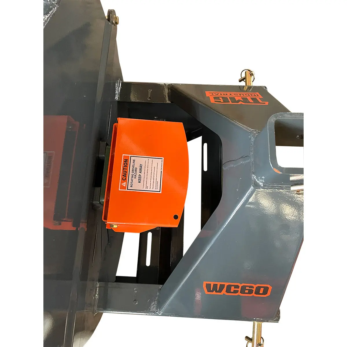6" 3-Point Hitch Wood Chipper, Reversible/Hardened Blades, 360° Swiveling Chute, 40-80 HP Tractors, TMG-WC60 - Image 11