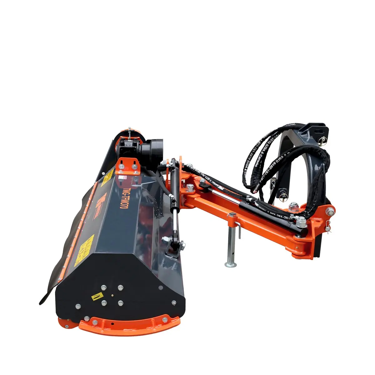 65" Ditch Bank Flail Mower, Offset Verge & Slope Cutter for Tractors 30-60 HP TMG-TFMO70 - Image 3