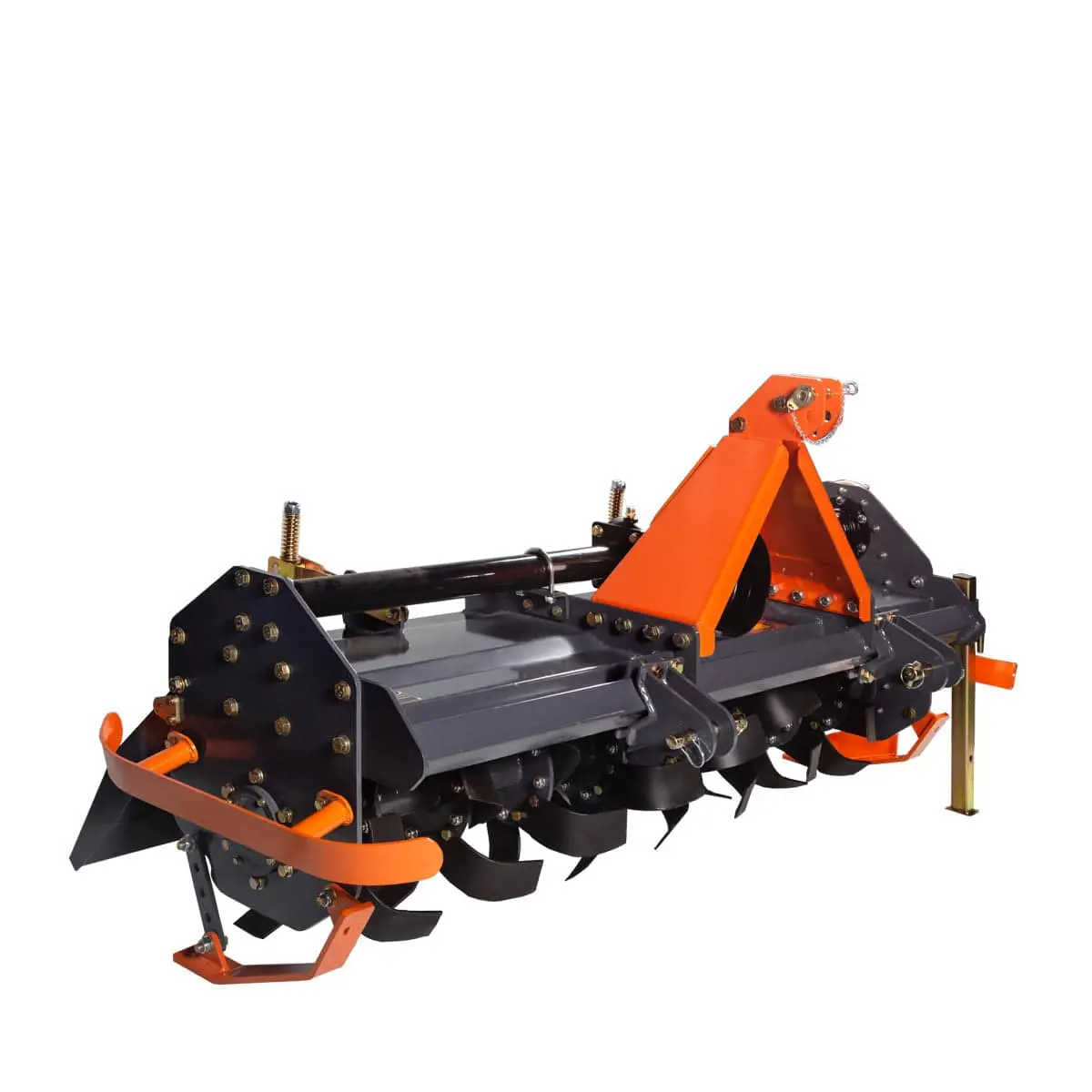 70" 3-Point Hitch Rotary Tiller, 35-55 HP Tractor, 6" Tilling Depth, PTO Shaft Included, Category 1 & 2 Hookup, TMG-RT175 - Image 5