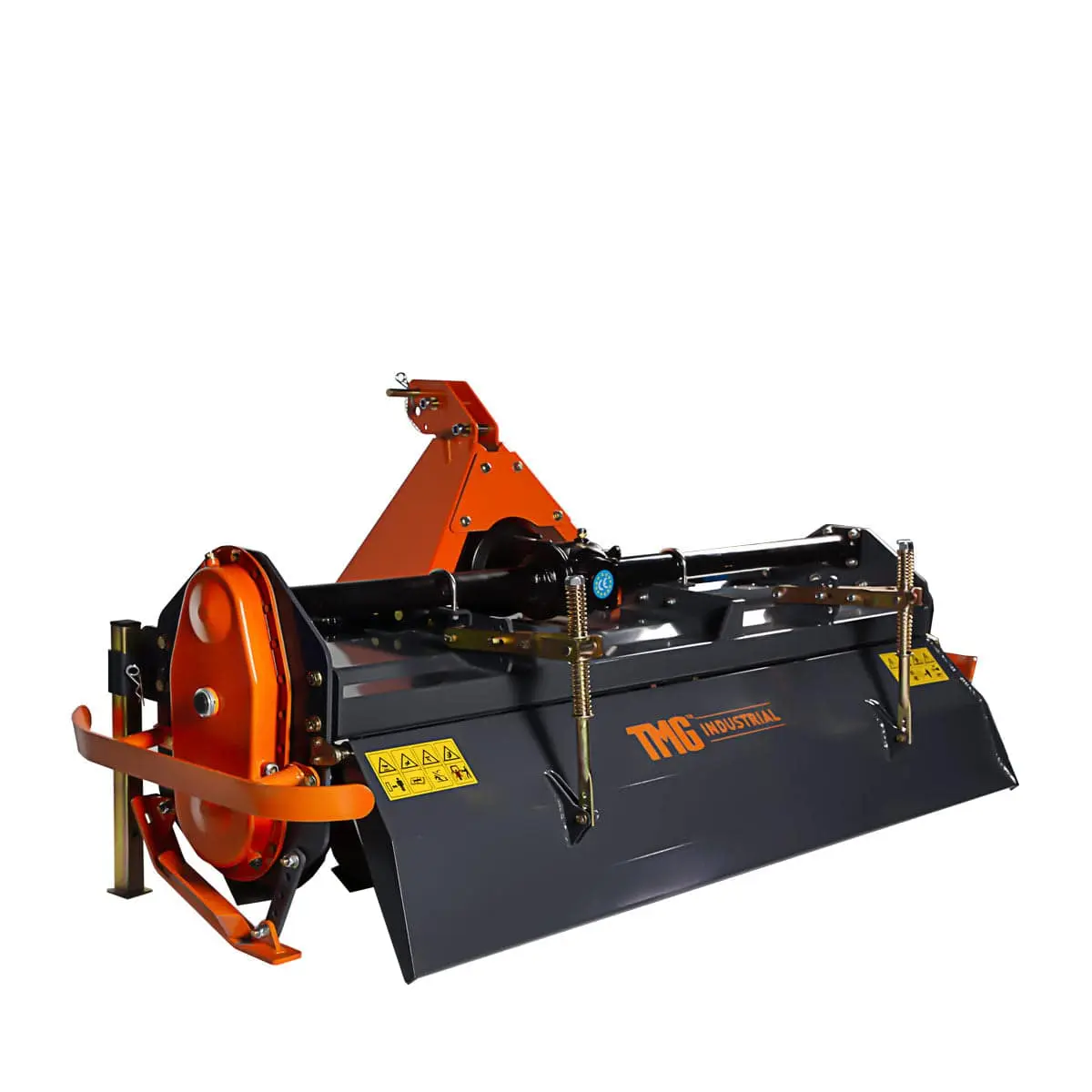 70" 3-Point Hitch Rotary Tiller, 35-55 HP Tractor, 6" Tilling Depth, PTO Shaft Included, Category 1 & 2 Hookup, TMG-RT175 - Image 9