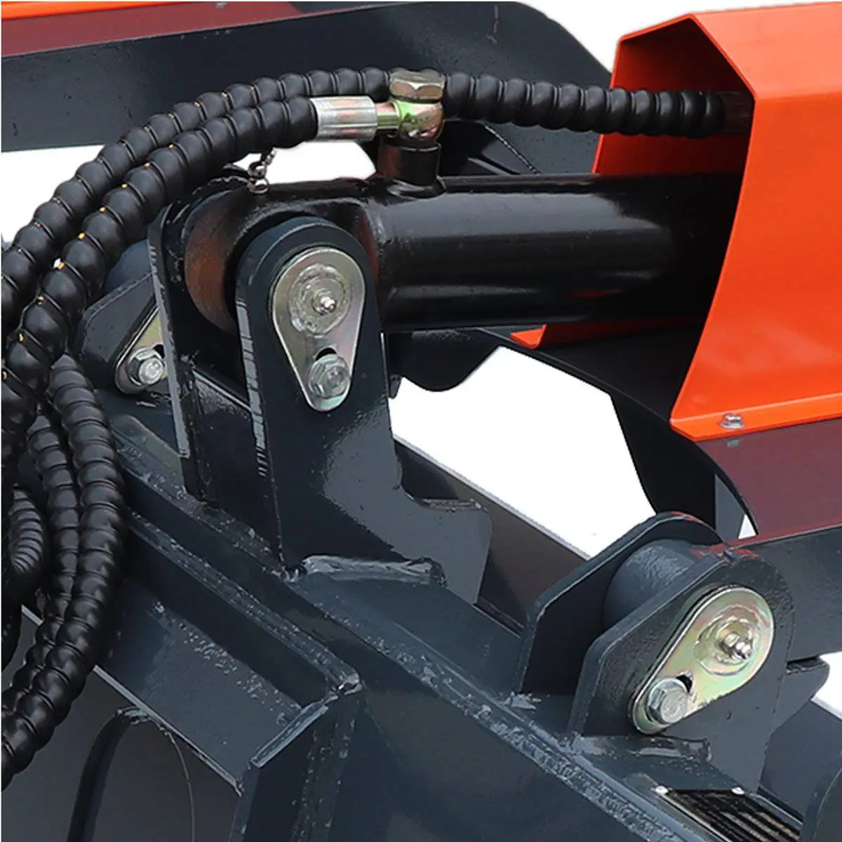72" Skid Steer Solid Bottom Grapple Bucket, 35" Grab Opening, Dual Cylinder Arms, 3000-lb Capacity, 30-70 HP, TMG-GB72 - Image 12