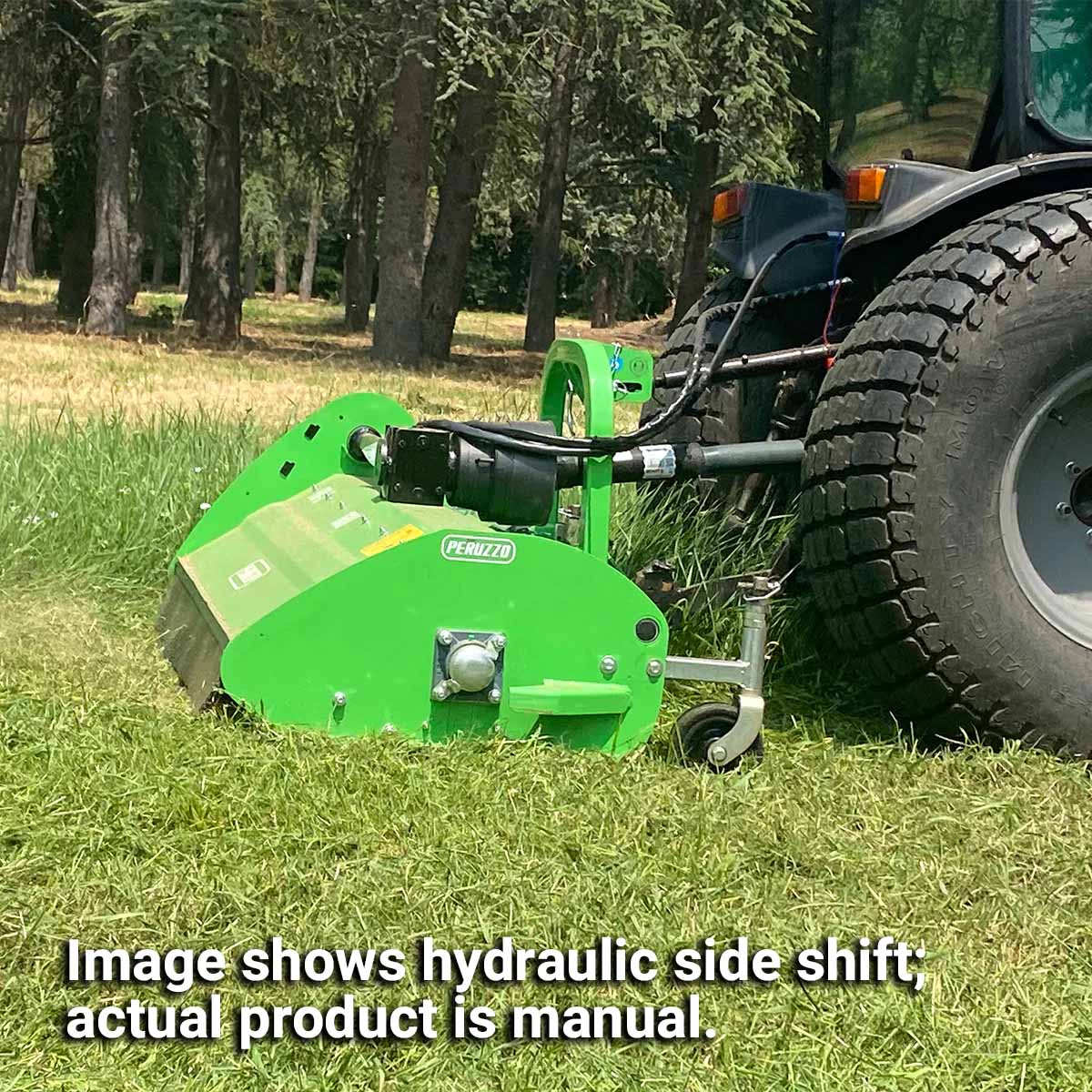 Peruzzo 52" Rear Mounted Side Shift Flail Mower for 20-30HP Tractors, MFR#: FOX-S 1400, Made in Italy TMG-PE9425 - Image 10