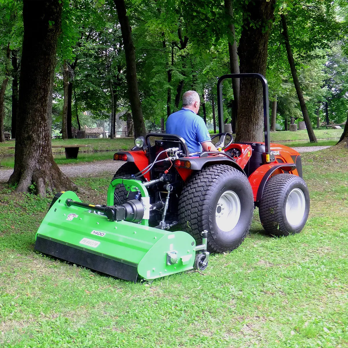 Peruzzo 57.5" Rear Mounted Side Shift Flail Mower for 22-30HP Tractors, MFR#: FOX-S 1600, Made in Italy TMG-PE9432 - Image 13