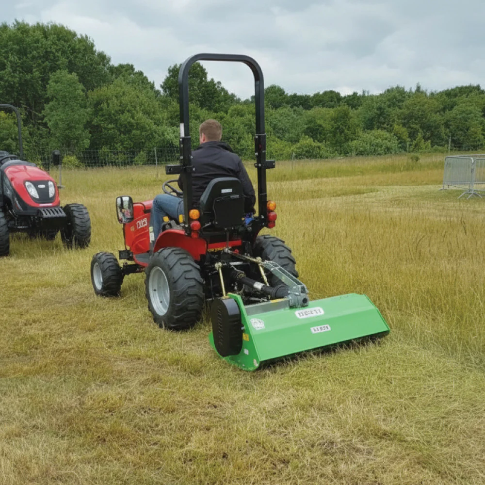 Peruzzo Frog 1120 Rear Flail Mower, 45" Working Width, 18-25 HP Tractors, 3-Point Hitch CAT 1N, Made in Italy