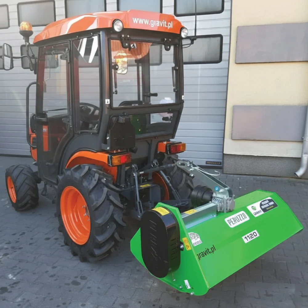 Peruzzo Frog 1120 Rear Flail Mower, 45" Working Width, 18-25 HP Tractors, 3-Point Hitch CAT 1N, Made in Italy - Image 4