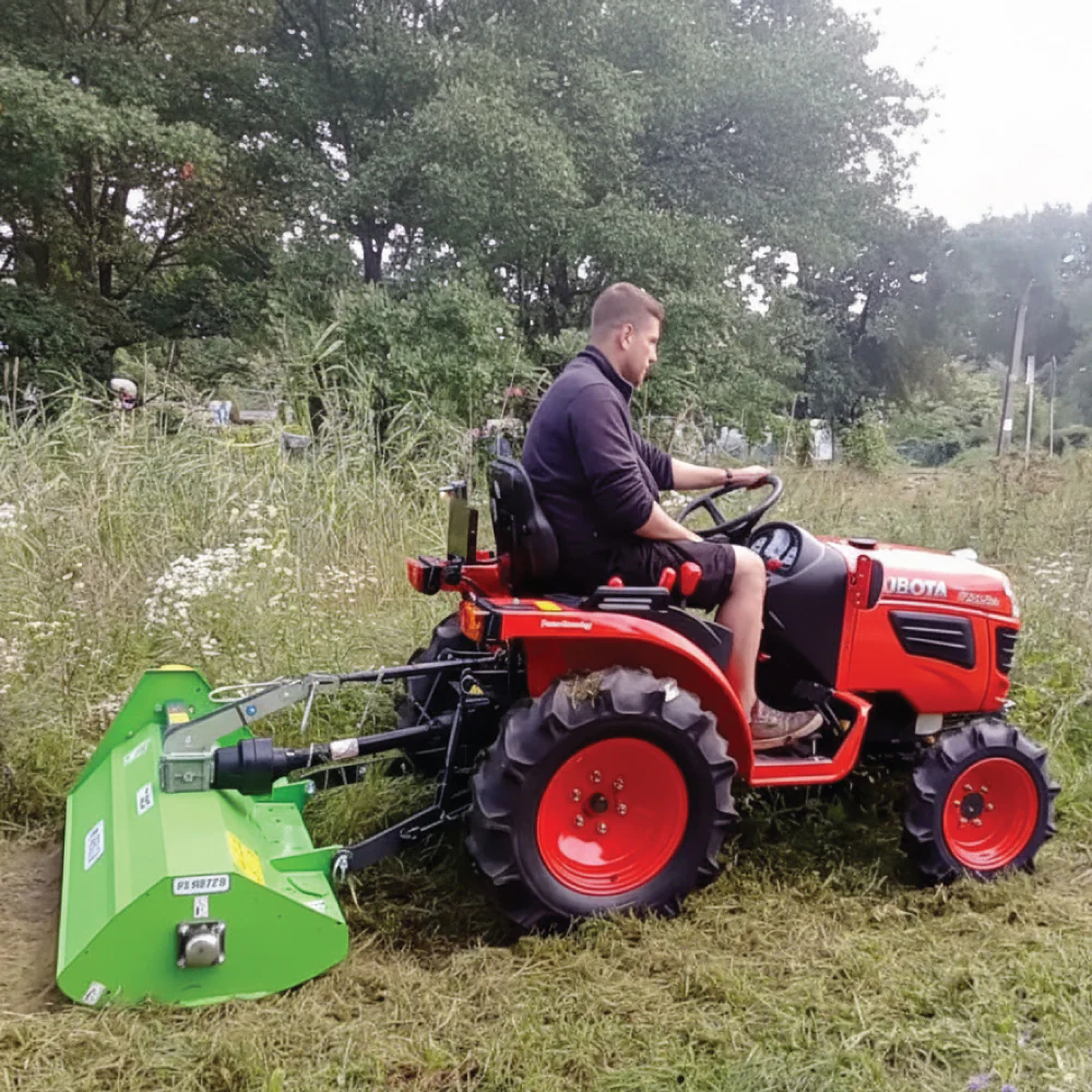 Peruzzo Frog 1120 Rear Flail Mower, 45" Working Width, 18-25 HP Tractors, 3-Point Hitch CAT 1N, Made in Italy - Image 5