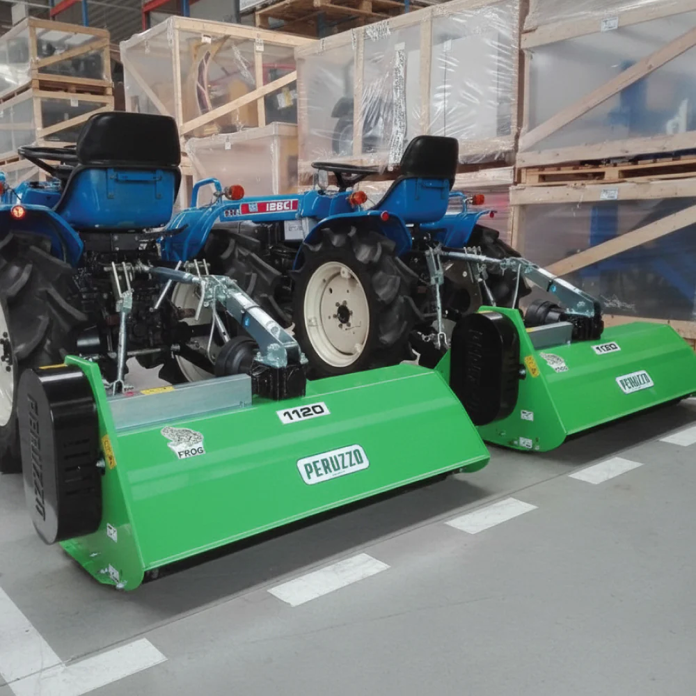 Peruzzo Frog 1120 Rear Flail Mower, 45" Working Width, 18-25 HP Tractors, 3-Point Hitch CAT 1N, Made in Italy - Image 7