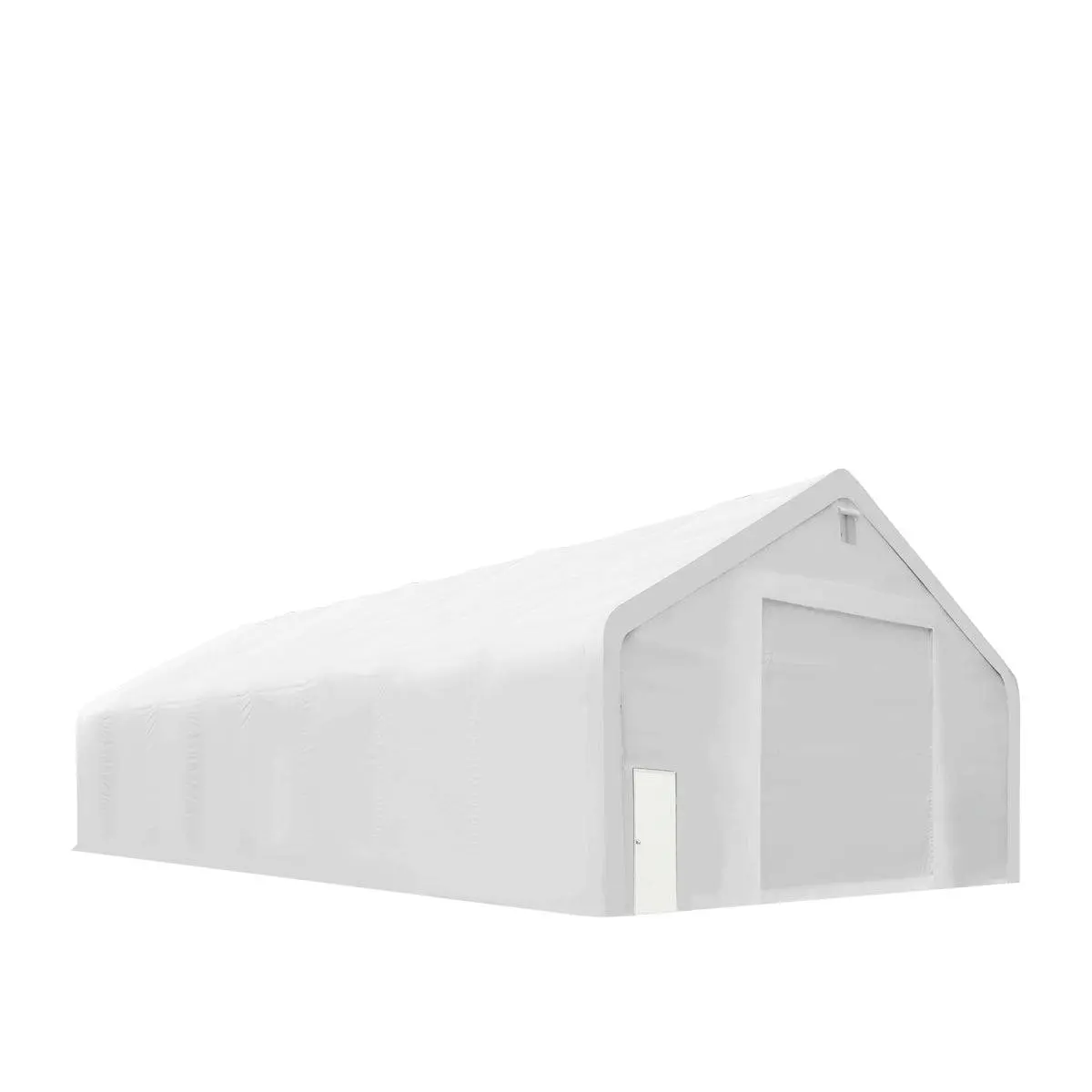 TMG Heavy Series™ 40' x 80' Dual Truss Storage Shelter with Heavy Duty 21 oz PVC Cover & Drive Through Doors, TMG-DT4081-PRO (Discontinued – No Longer Available) - Image 10