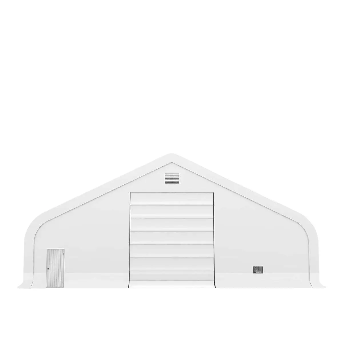 TMG Heavy Series™ 50' x 80' Dual Truss Storage Shelter with Heavy Duty 32 oz PVC Cover & Drive Through Doors, TMG-DT5080-PRO - Image 16