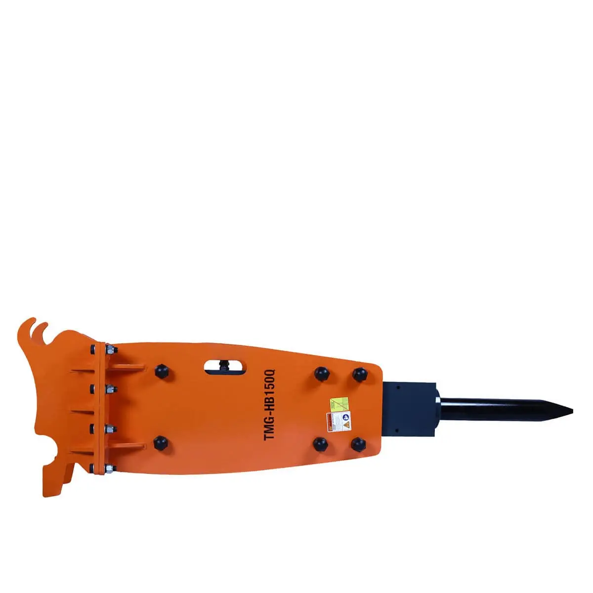 10-15 Ton Quick-Change Hydraulic Breaker, 4'' Moil Point Chisel, 400-700BPM TMG-HB150Q - Image 5