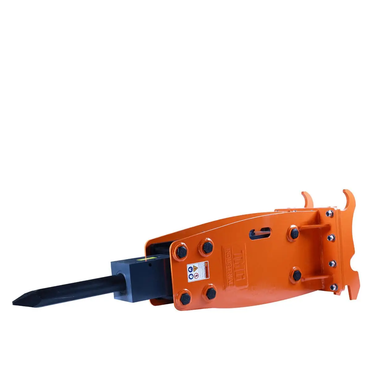 10-15 Ton Quick-Change Hydraulic Breaker, 4'' Moil Point Chisel, 400-700BPM TMG-HB150Q - Image 7