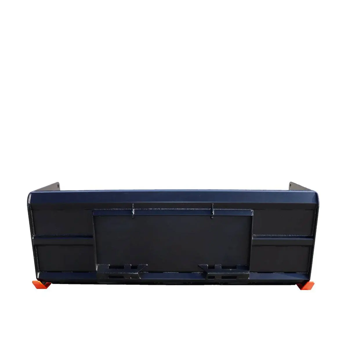 9' Skid Steer Snow Pusher w/Steel Cutting Edge, Pivoting Wear Shoes, Side Braces, 40-70 HP, TMG-SP09 - Image 5
