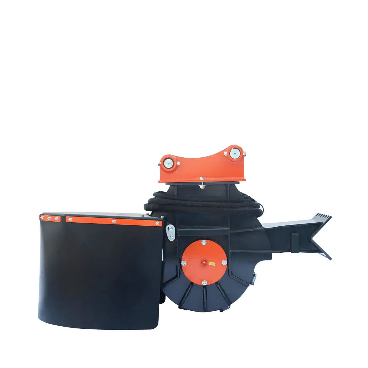 18" Excavator Stump Grinder Attachment, 3 to 7-ton Excavator and Backhoe, 13-20 GPM, Piston Hydraulic Motor TMG-ESG18 - Image 6