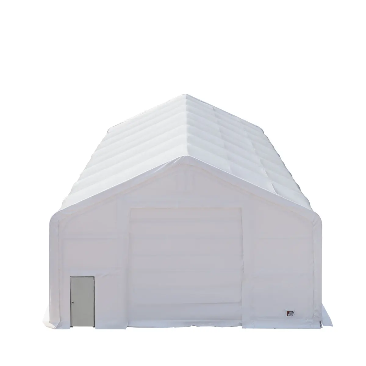 30' x 80' Dual Truss Storage Shelter with Heavy Duty 17 oz PVC Cover & Drive Through Doors, TMG-DT3082 - Image 10