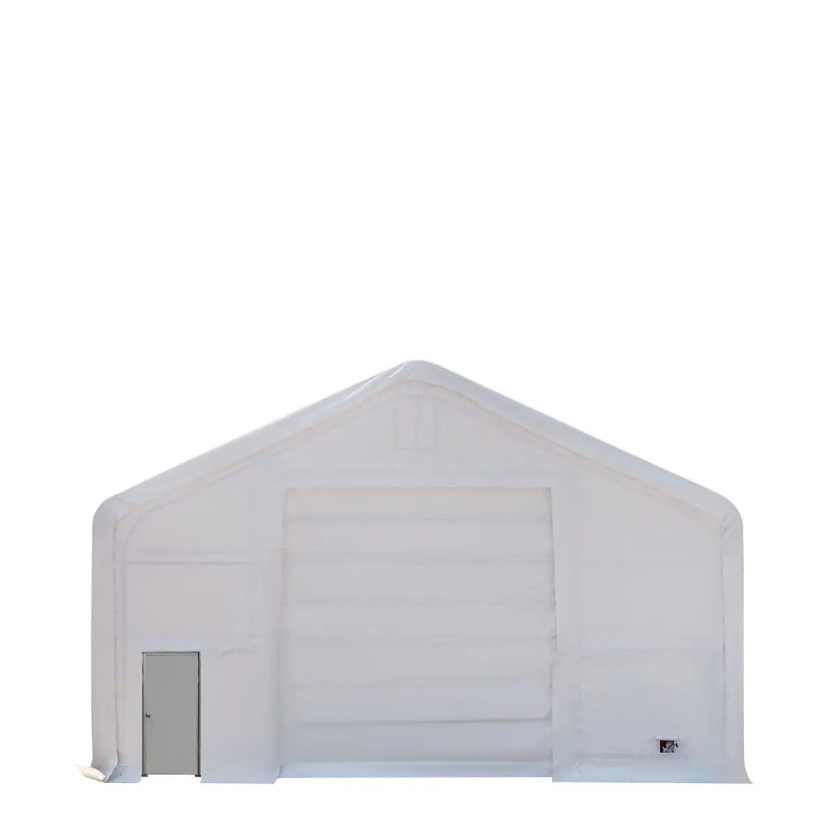 30' x 80' Dual Truss Storage Shelter with Heavy Duty 17 oz PVC Cover & Drive Through Doors, TMG-DT3082 - Image 3