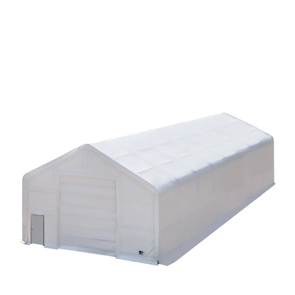 30' x 80' Dual Truss Storage Shelter with Heavy Duty 17 oz PVC Cover & Drive Through Doors, TMG-DT3082 - Image 8