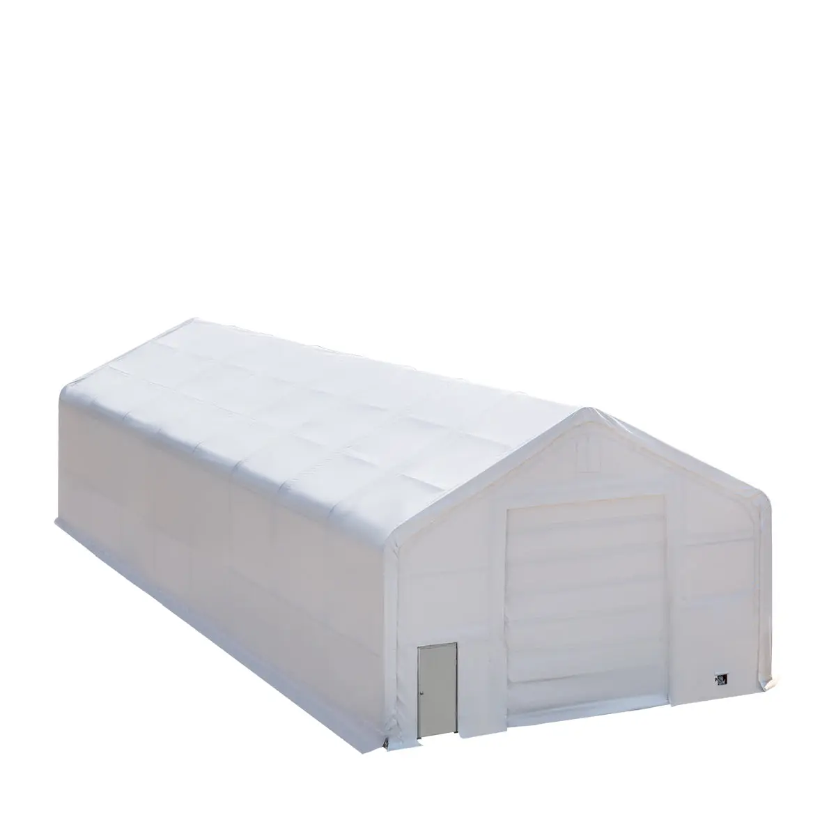 30' x 80' Dual Truss Storage Shelter with Heavy Duty 17 oz PVC Cover & Drive Through Doors, TMG-DT3082 - Image 9