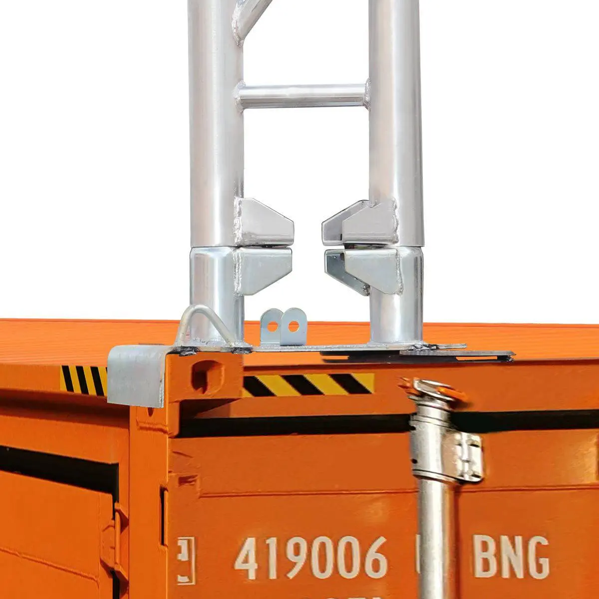 40' x 40' Dual Truss Container Shelter with Heavy Duty 21 oz PVC Cover, Enclosed End Wall & Front Drop, TMG-DT4041CF (Previously DT4040CF) - Image 10