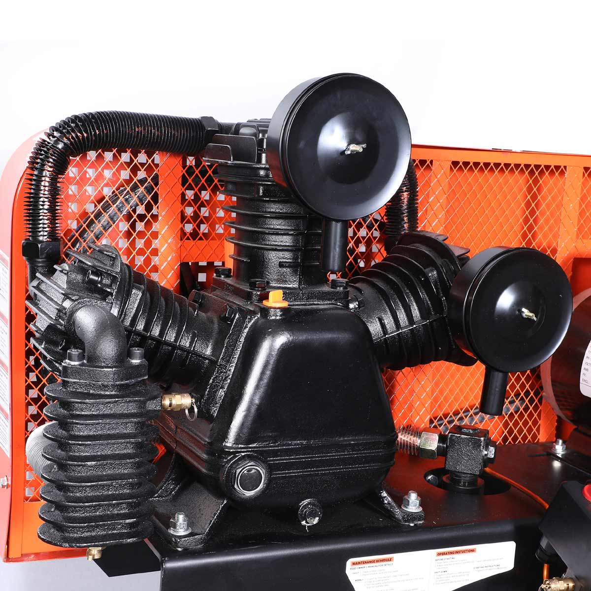 80 Gallon 7.5 HP Stationary Electric Air Compressor, 6 Min Fill Time, 230V Induction Motor, 2 Stage, TMG-ACE85 - Image 9