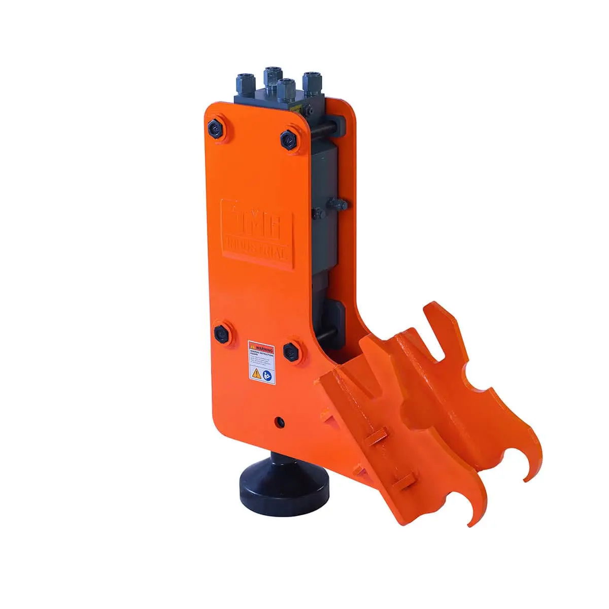 Excavator Hydraulic Post Pounder, Post Driver, 8" Post Diameter, 700 Ft-lb Energy, TMG-EPD700 - Image 4