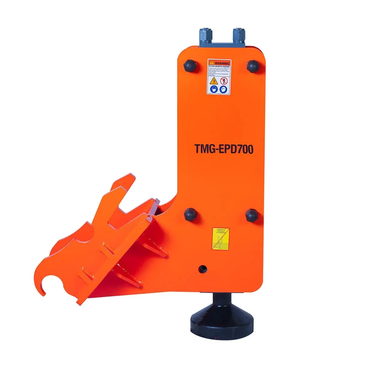 Excavator Hydraulic Post Pounder, Post Driver, 8" Post Diameter, 700 Ft-lb Energy, TMG-EPD700 - Image 5