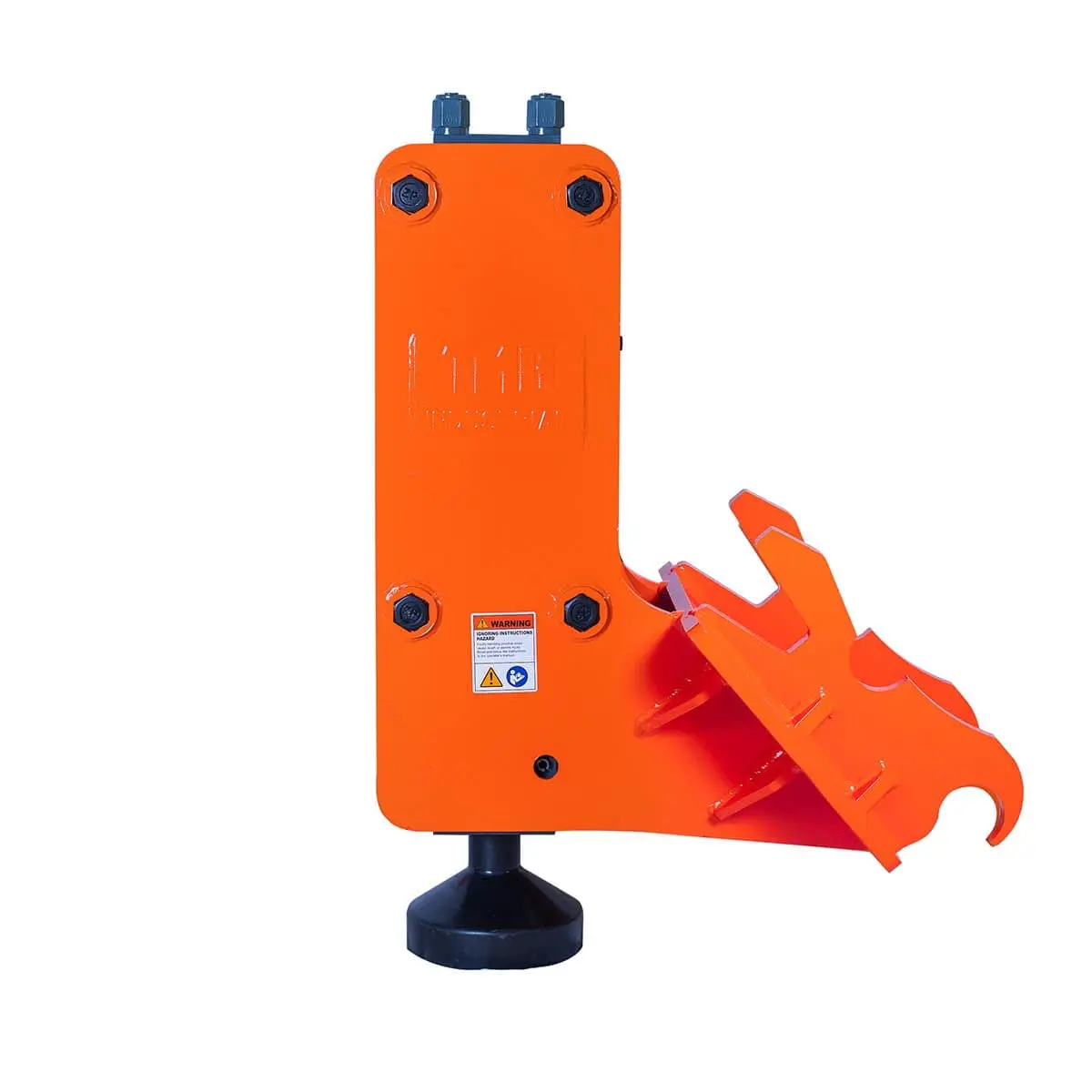 Excavator Hydraulic Post Pounder, Post Driver, 8" Post Diameter, 700 Ft-lb Energy, TMG-EPD700 - Image 9