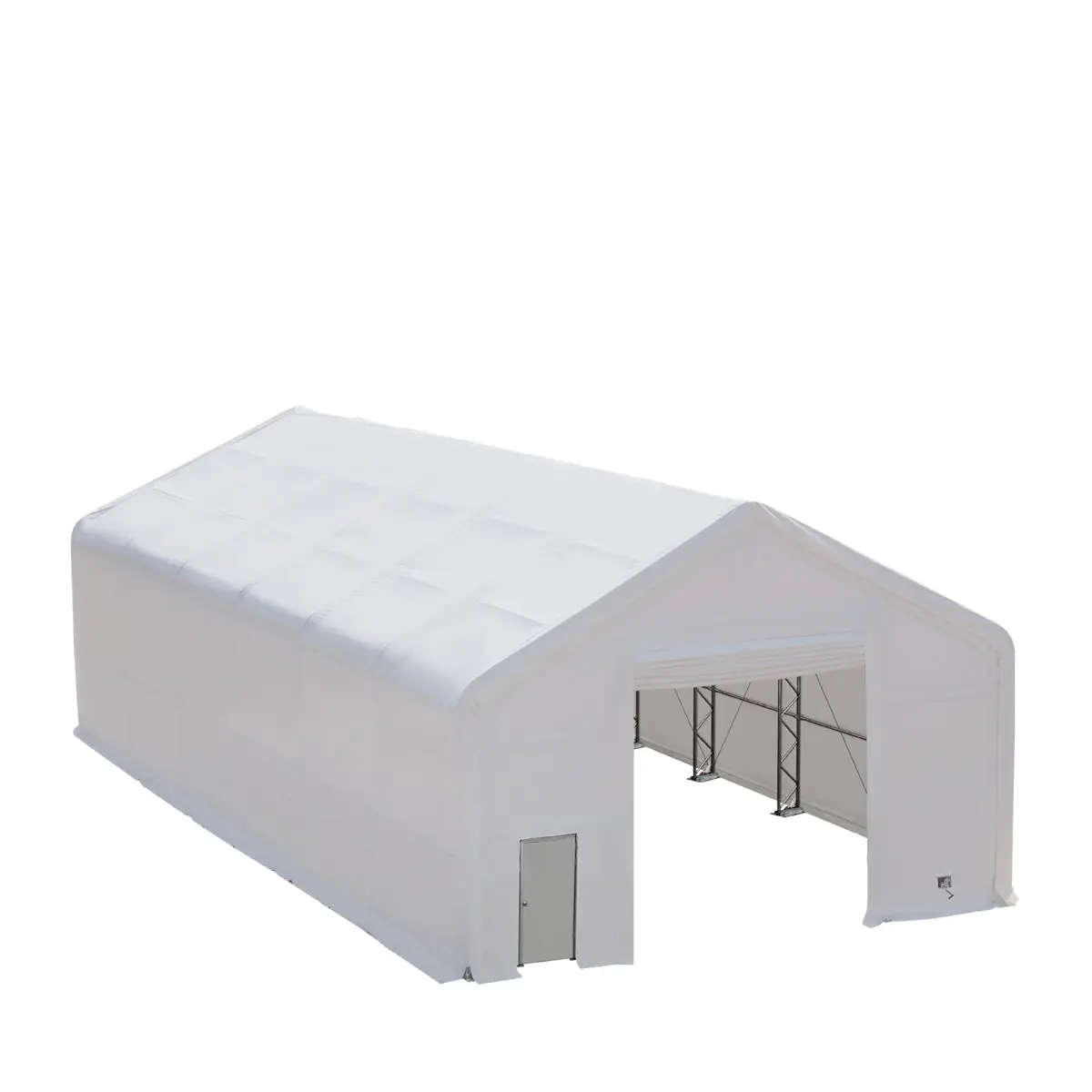 30' x 60' Dual Truss Storage Shelter with Heavy Duty 17 oz PVC Cover & Drive Through Doors TMG-DT3062 (Previously TMG-DT3061) - Image 7