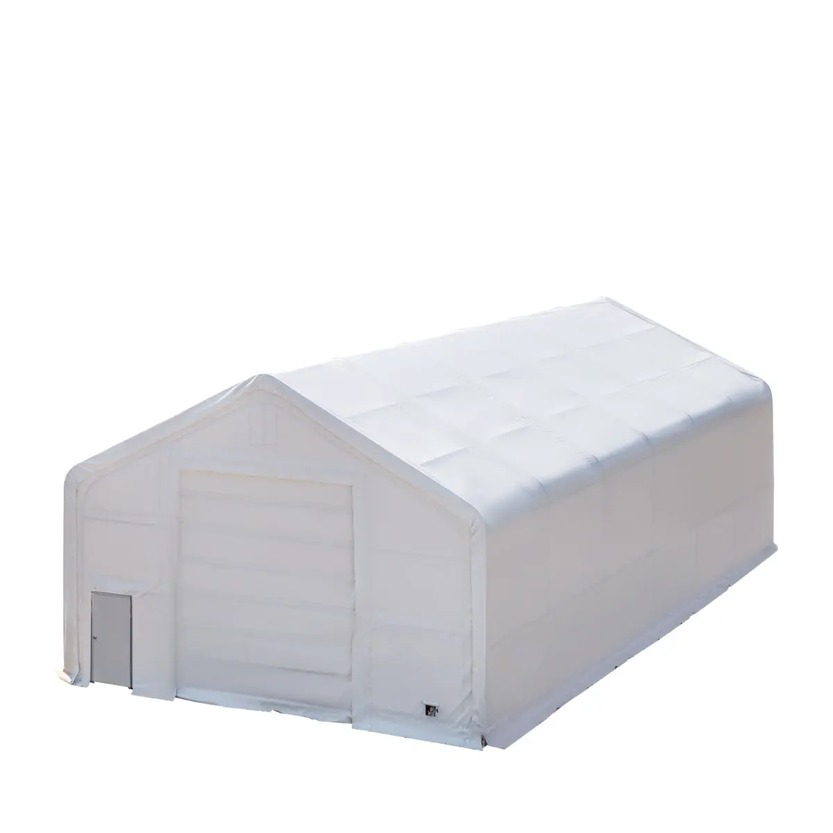 30' x 60' Dual Truss Storage Shelter with Heavy Duty 17 oz PVC Cover & Drive Through Doors TMG-DT3062 (Previously TMG-DT3061) - Image 8