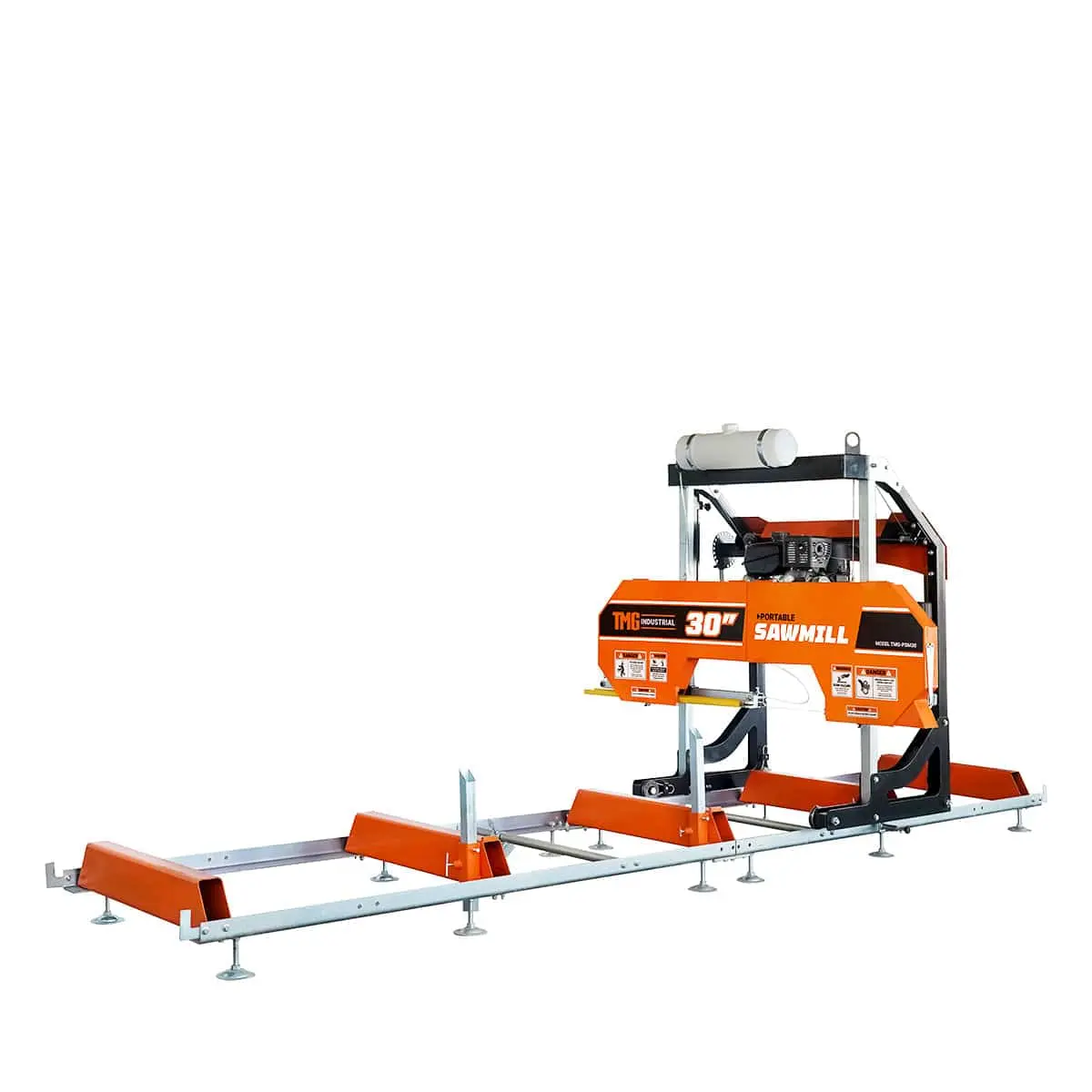 Portable 30" Sawmill with Kohler 14 HP Gas Engine – Bandsaw Mill for 12' Logs TMG-PSM30 - Image 4