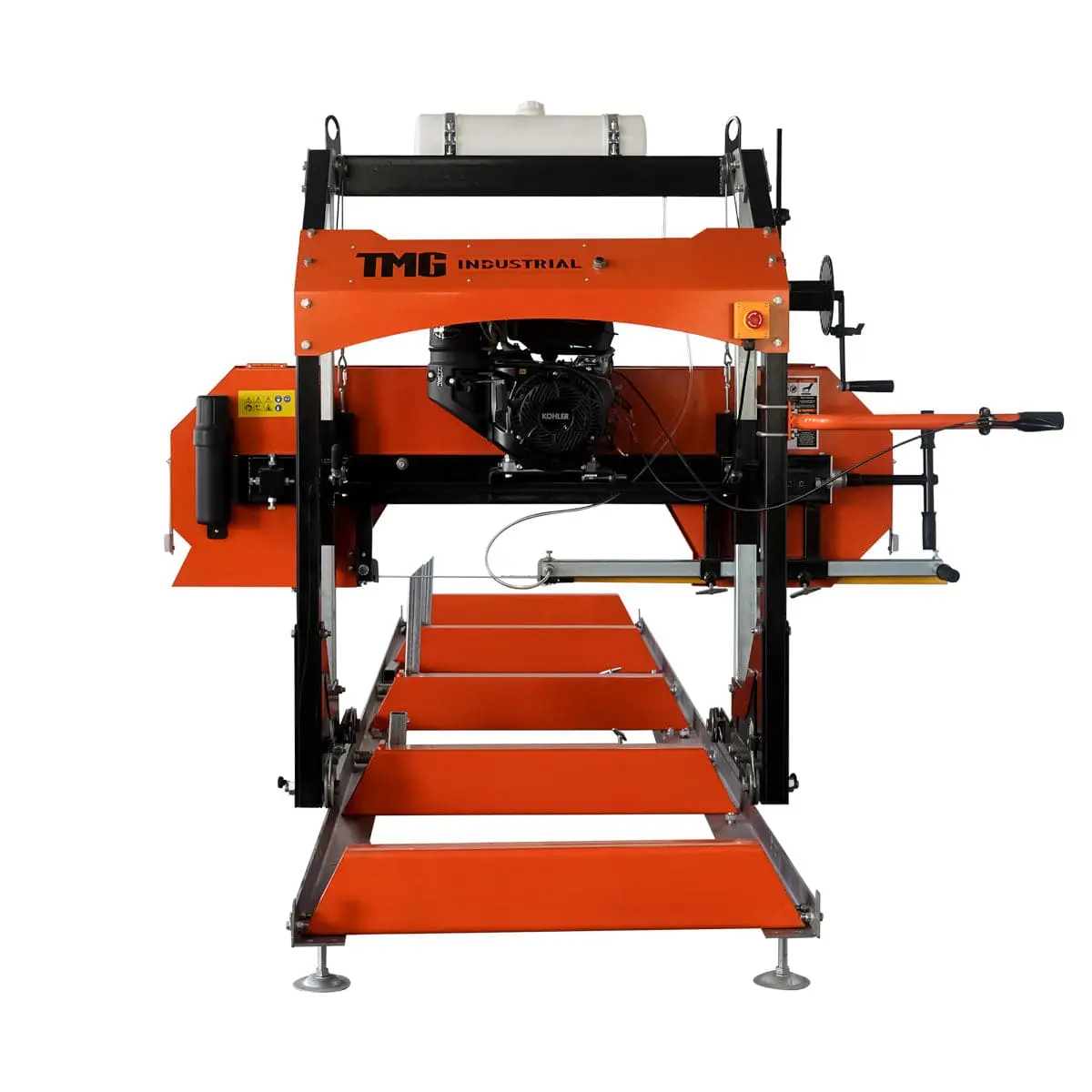 Portable 30" Sawmill with Kohler 14 HP Gas Engine – Bandsaw Mill for 12' Logs TMG-PSM30 - Image 9