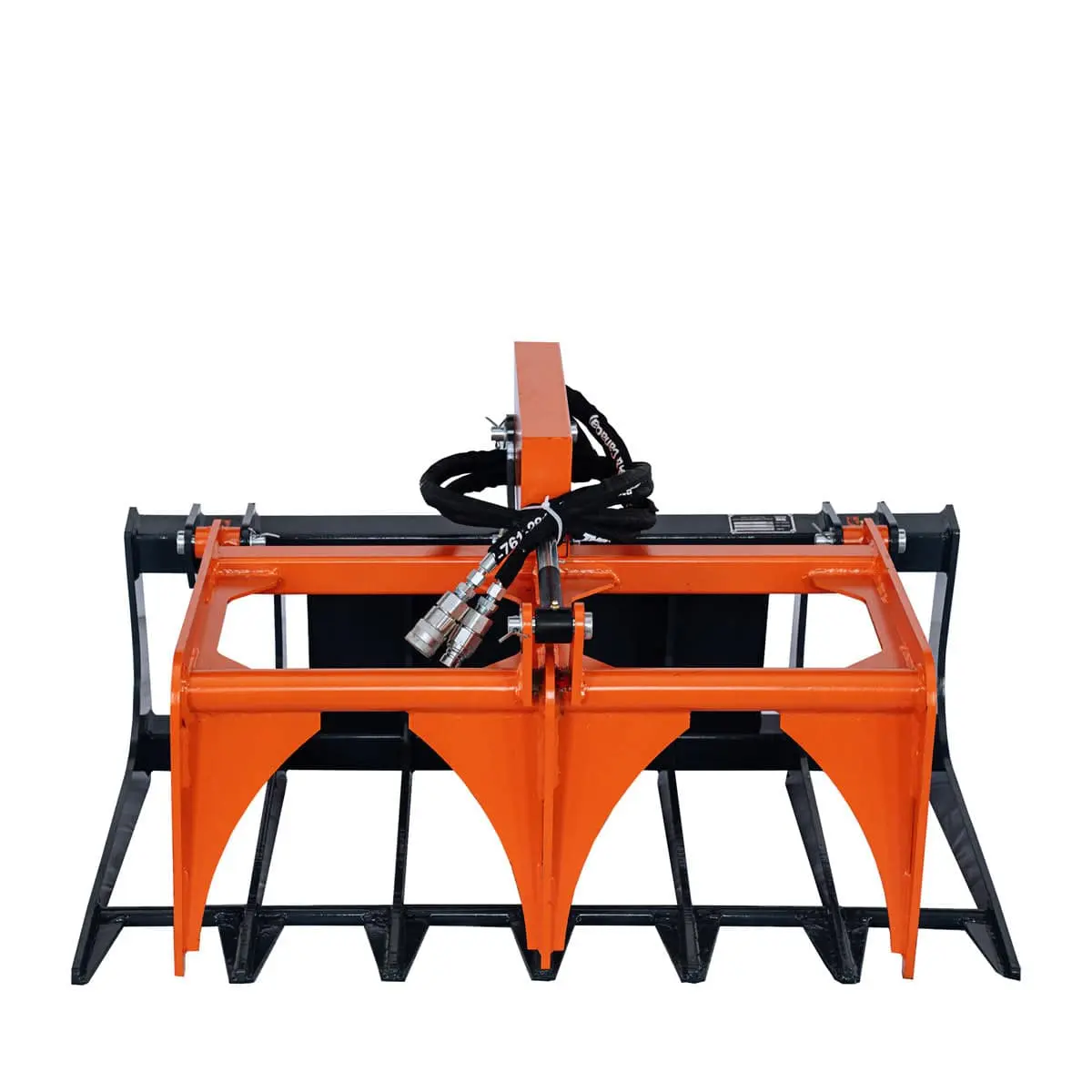 42" Mini Skid Steer Skeleton Grapple Attachment, Toro Style Mount, 24" Arm Opening, 2000 lb Weight Capacity, TMG-SG42 - Image 3