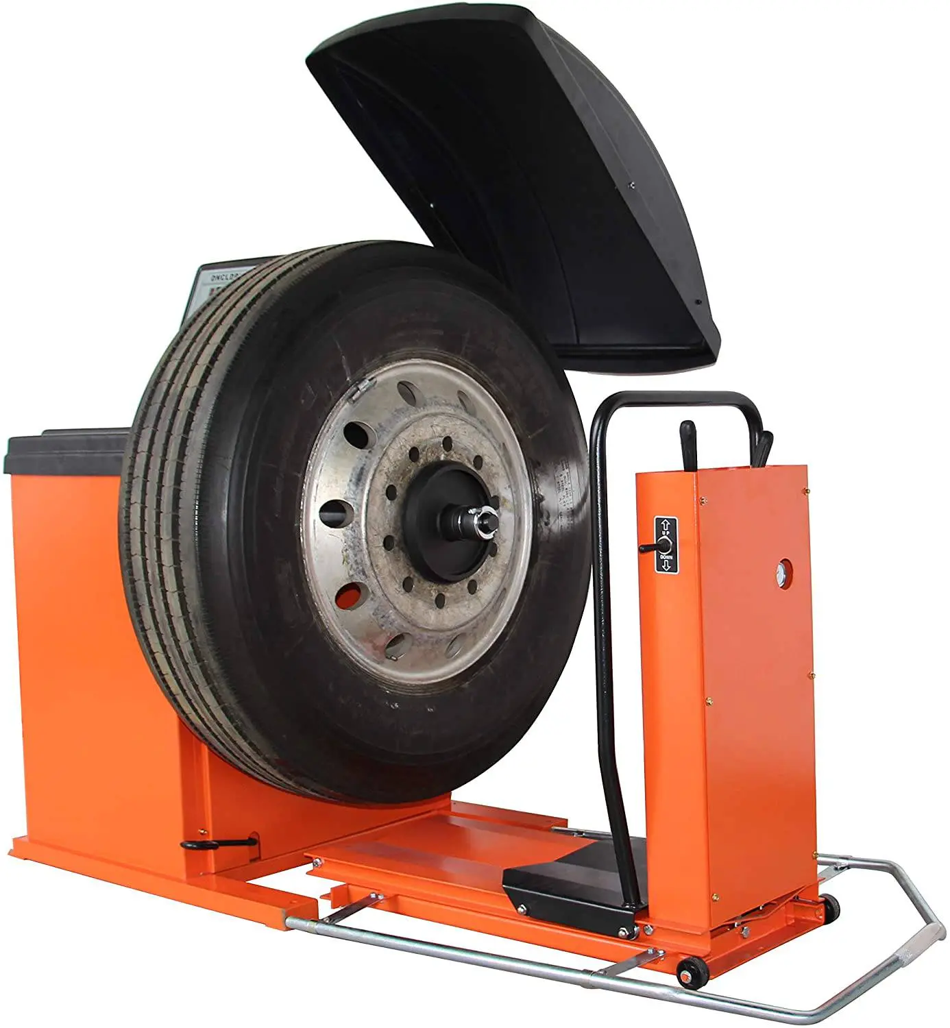 Truck Wheel Balancer, Self-Calibrating, Air Powered Lift, 13"-24" Rim, Computerized, 220 RPM, +/- 1 g of Accuracy, TMG-TWB24 - Image 5